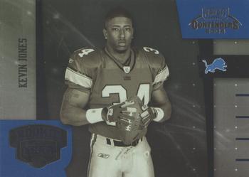2004 Playoff Contenders - ROY Contenders Blue #ROY-6 Kevin Jones  Front