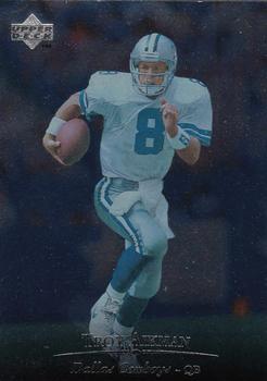 1996 Upper Deck Silver Collection #38 Troy Aikman Front