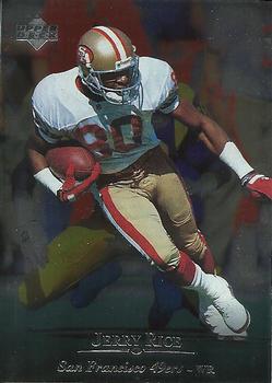 1996 Upper Deck Silver Collection #55 Jerry Rice Front
