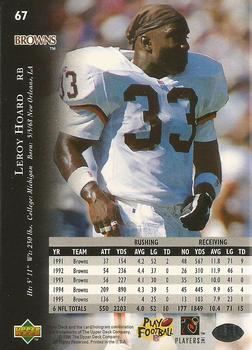 1996 Upper Deck Silver Collection #67 Leroy Hoard Back