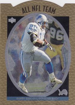 1996 Upper Deck Silver Collection - All-NFL Team #AN10 Barry Sanders Front