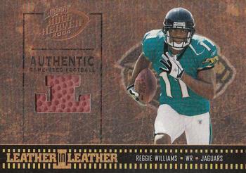 2004 Playoff Hogg Heaven - Leather in Leather #LL-27 Reggie Williams Front