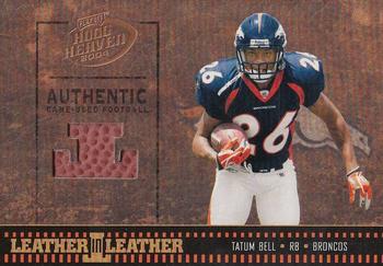 2004 Playoff Hogg Heaven - Leather in Leather #LL-32 Tatum Bell Front