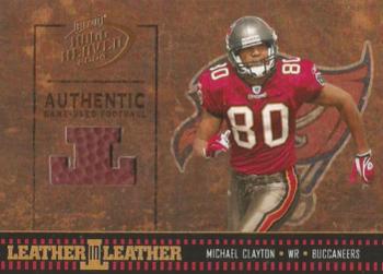 2004 Playoff Hogg Heaven - Leather in Leather #LL-33 Michael Clayton Front