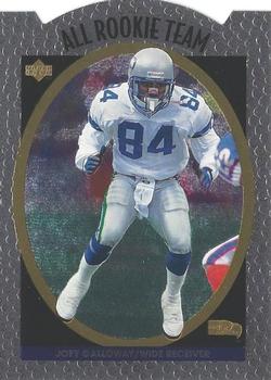 1996 Upper Deck Silver Collection - All-Rookie Team #AR1 Joey Galloway Front