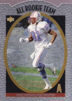 1996 Upper Deck Silver Collection - All-Rookie Team #AR2 Chris Sanders Front