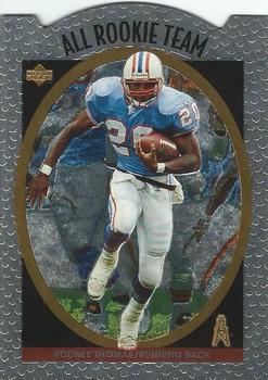 1996 Upper Deck Silver Collection - All-Rookie Team #AR10 Rodney Thomas Front