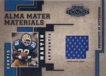2004 Playoff Honors - Alma Mater Materials #AM-20 Curtis Martin Front