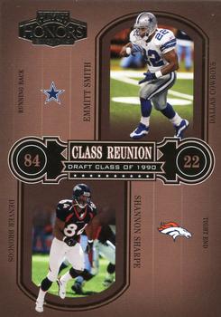 2004 Playoff Honors - Class Reunion #CR-1 Emmitt Smith / Shannon Sharpe Front