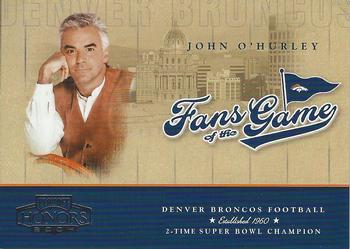 2004 Playoff Honors - Fans of the Game Silver #238 John O'Hurley Front