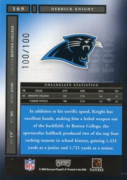 2004 Playoff Honors - O's #169 Derrick Knight Back