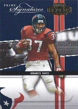 2004 Playoff Honors - Prime Signature Previews #PS-4 Domanick Davis Front