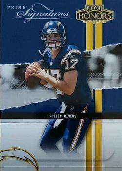 2004 Playoff Honors - Prime Signature Previews #PS-24 Philip Rivers Front
