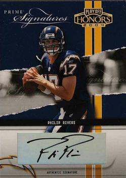 2004 Playoff Honors - Prime Signature Previews Autographs #PS-24 Philip Rivers Front
