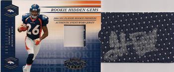 2004 Playoff Honors - Rookie Hidden Gems Autographs #215 Tatum Bell Front