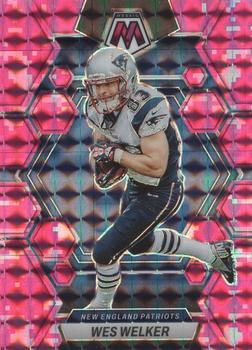 2023 Panini Mosaic - Camo Pink Mosaic #163 Wes Welker Front