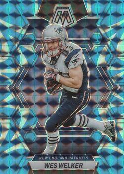2023 Panini Mosaic - Reactive Blue Mosaic #163 Wes Welker Front