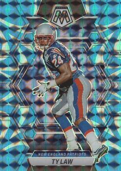 2023 Panini Mosaic - Reactive Blue Mosaic #167 Ty Law Front