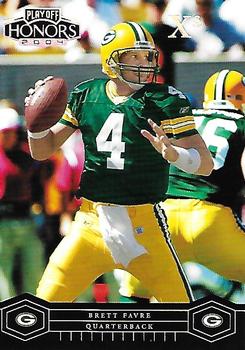 2004 Playoff Honors - X's #35 Brett Favre Front