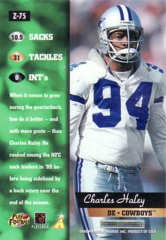 1996 Zenith #Z-75 Charles Haley Back