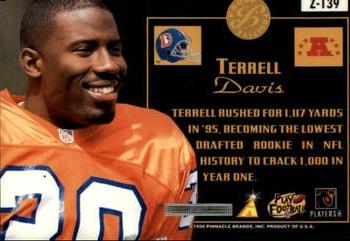 1996 Zenith #Z-139 Terrell Davis Back