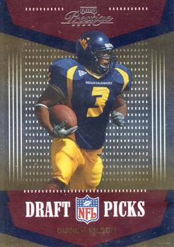 2004 Playoff Prestige - Draft Picks #DP-17 Quincy Wilson  Front