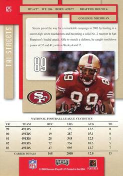 2004 Playoff Prestige - Xtra Points Red #125 Tai Streets Back
