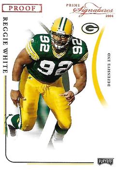 2004 Playoff Prime Signatures - Bronze Proofs #40 Reggie White Front