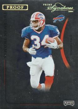 2004 Playoff Prime Signatures - Gold Proofs #8 Thurman Thomas Front