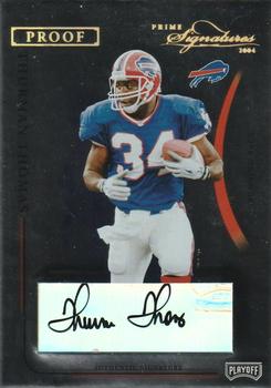2004 Playoff Prime Signatures - Signature Proofs Gold #8 Thurman Thomas Front