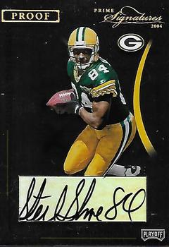 2004 Playoff Prime Signatures - Signature Proofs Gold #42 Sterling Sharpe Front