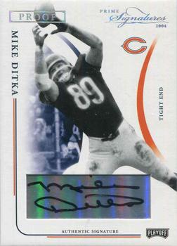 2004 Playoff Prime Signatures - Signature Proofs Silver #16 Mike Ditka Front