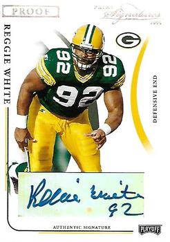 2004 Playoff Prime Signatures - Signature Proofs Silver #40 Reggie White Front