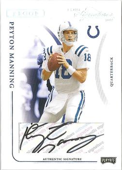 2004 Playoff Prime Signatures - Signature Proofs Silver #46 Peyton Manning Front