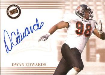 2004 Press Pass - Autographs Bronze #NNO Dwan Edwards Front