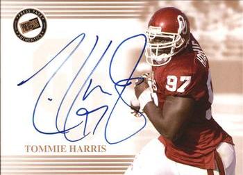 2004 Press Pass - Autographs Bronze #NNO Tommie Harris Front
