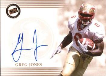 2004 Press Pass - Autographs Bronze #NNO Greg Jones Front