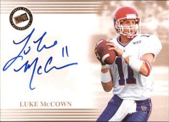 2004 Press Pass - Autographs Bronze #NNO Luke McCown Front