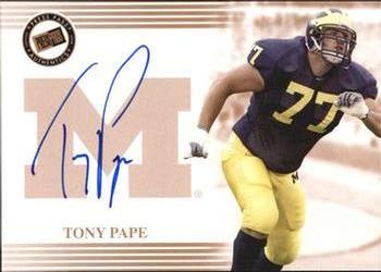 2004 Press Pass - Autographs Bronze #NNO Tony Pape Front