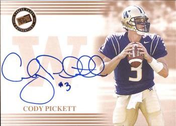 2004 Press Pass - Autographs Bronze #NNO Cody Pickett Front