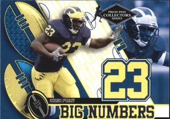 2004 Press Pass - Big Numbers Collectors Series #BN18 Chris Perry Front