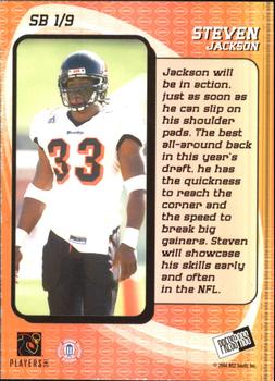 2004 Press Pass - Showbound #SB 1 Steven Jackson Back