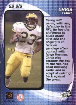 2004 Press Pass - Showbound #SB 8 Chris Perry Back