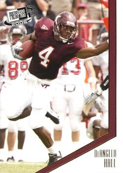 2004 Press Pass SE - First Down Gold #9 DeAngelo Hall Front