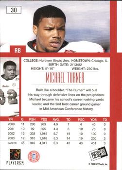 2004 Press Pass SE - First Down Gold #30 Michael Turner Back