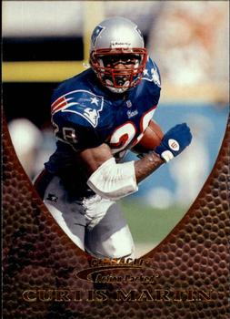 1997 Action Packed #18 Curtis Martin Front