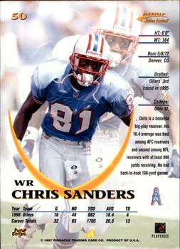 1997 Action Packed #50 Chris Sanders Back