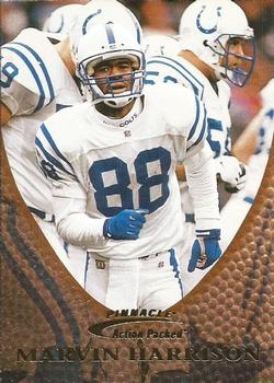 1997 Action Packed #104 Marvin Harrison Front