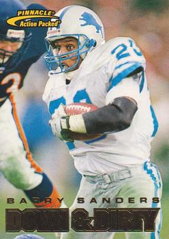 1997 Action Packed #115 Barry Sanders Front