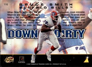 1997 Action Packed #116 Bruce Smith Back